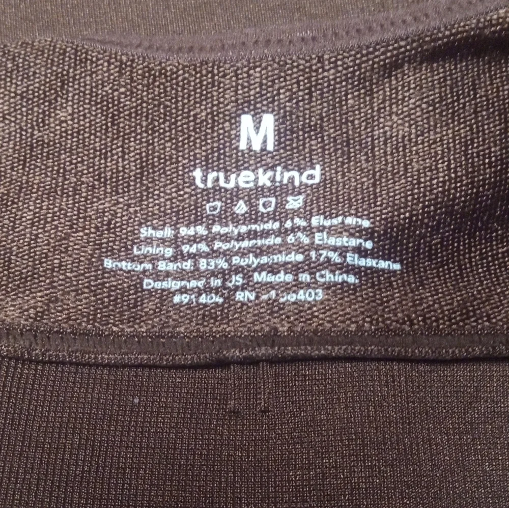 True Kind Throw On Everyday Bralette Chocolate Brown Size Medium